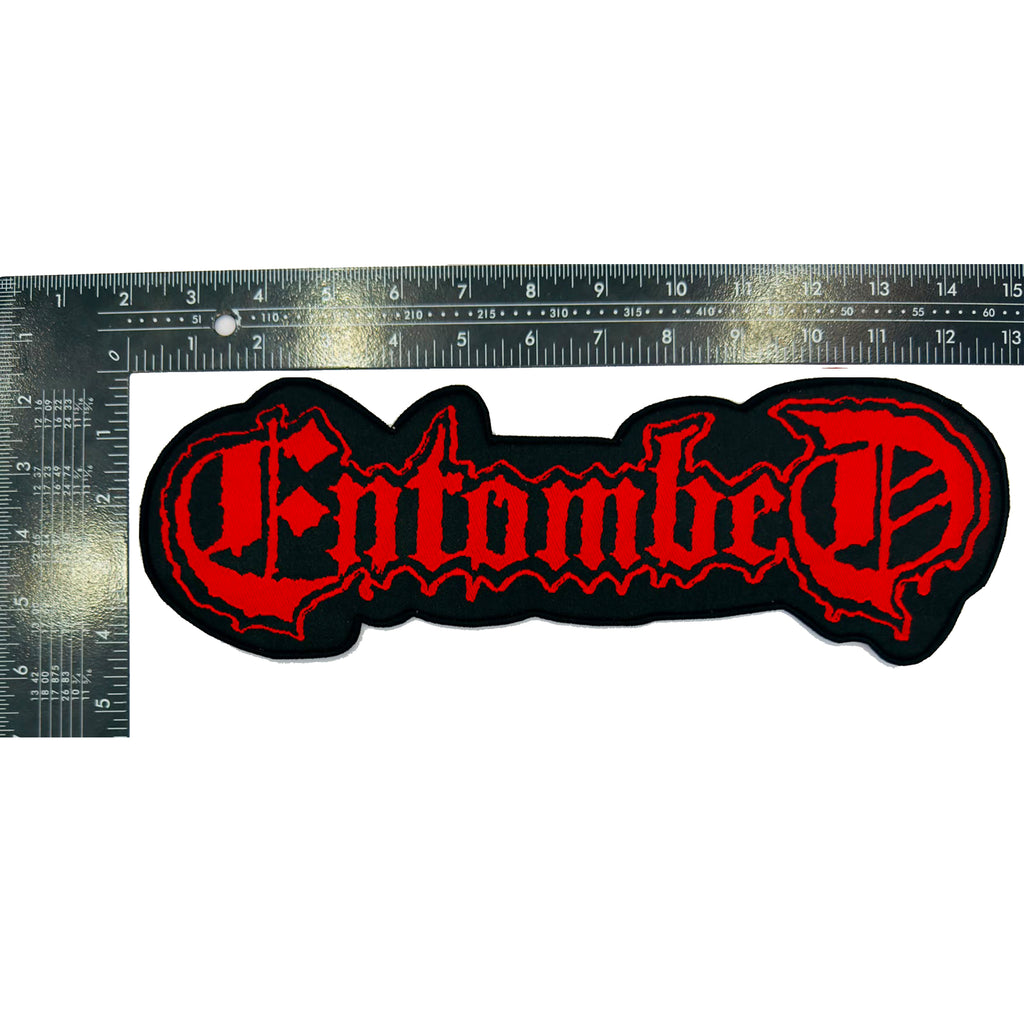 ENTOMBED - Logo - Oversized Woven Patch