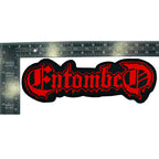 ENTOMBED - Logo - Oversized Woven Patch