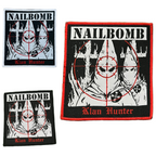 NAILBOMB - Klan Hunter - Woven Patch