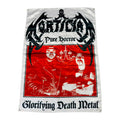 MORTICIAN - Pure Horror Glorifying Death Metal - Wall Flag / Textile Poster