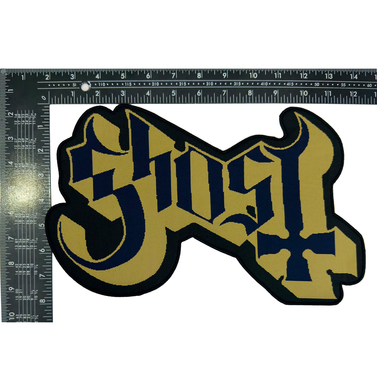 GHOST - Logo - Oversized Woven Patch