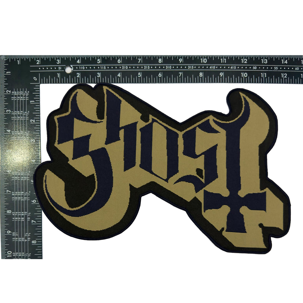 GHOST - Logo - Oversized Woven Patch