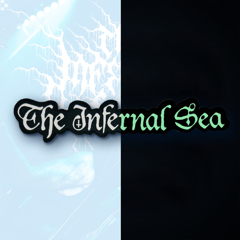 THE INFERNAL SEA - FontLogo -(Glow In The Dark) Embroidered Patch