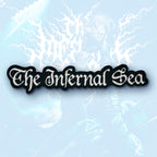 THE INFERNAL SEA - FontLogo -(Glow In The Dark) Embroidered Patch