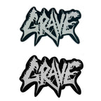 GRAVE - Logo - Oversized Woven Patch
