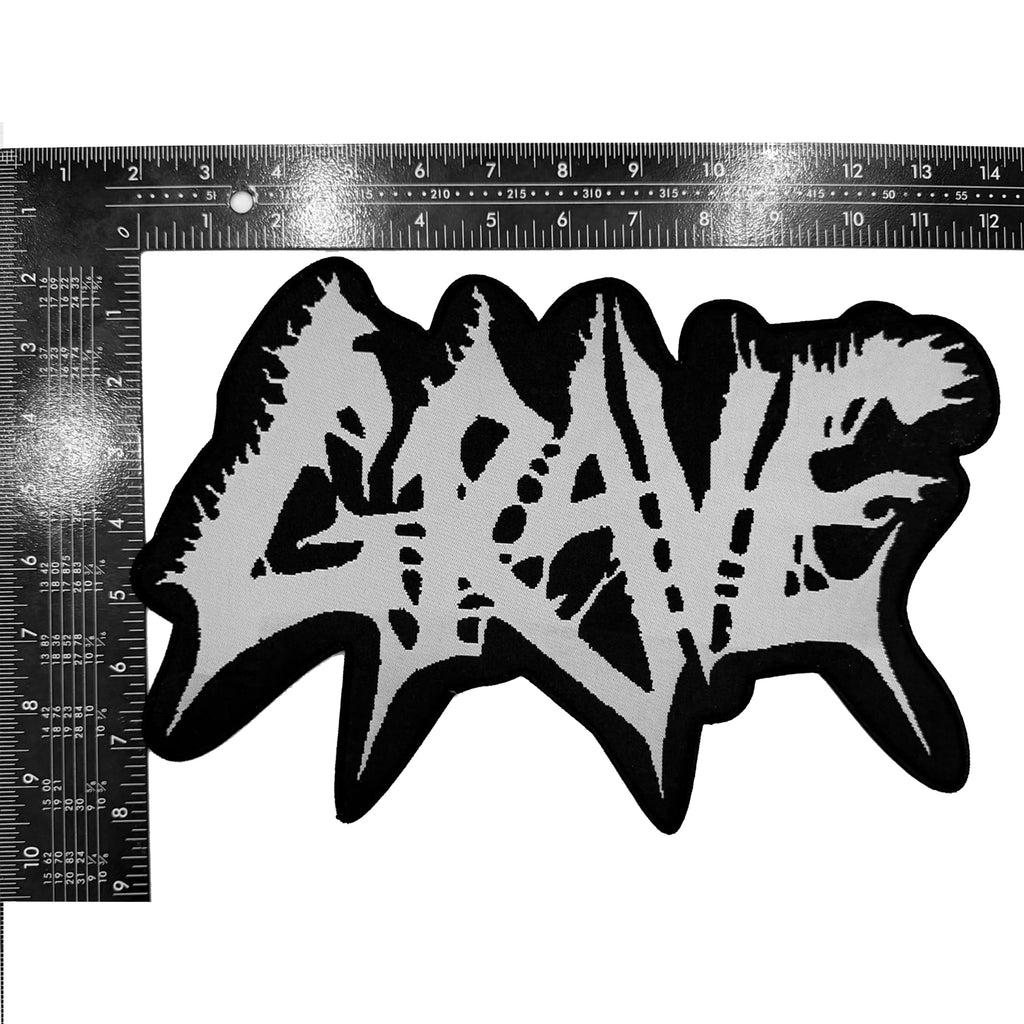 GRAVE - Logo - Oversized Woven Patch