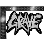 GRAVE - Logo - Oversized Woven Patch