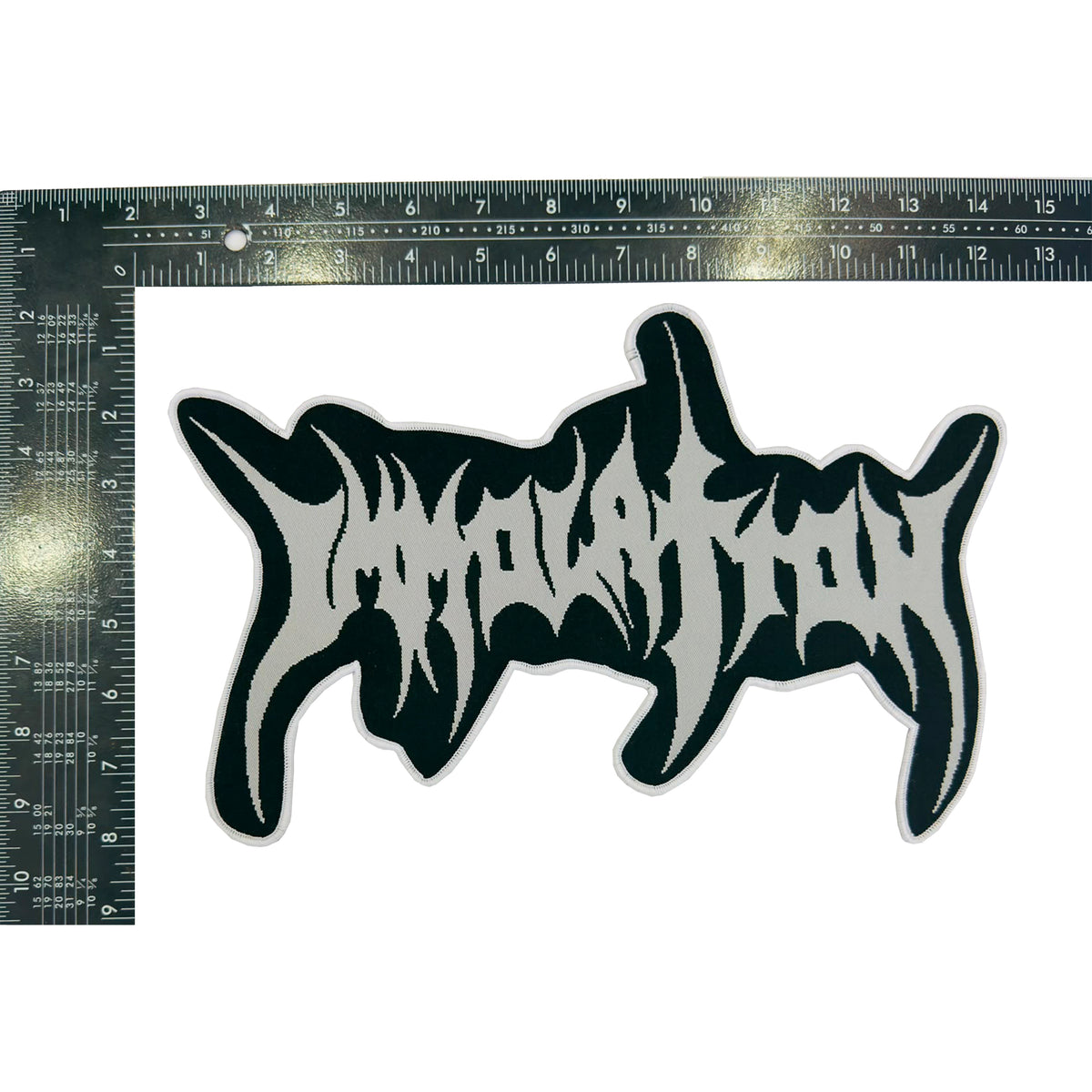IMMOLATION - Logo - Oversized Woven Patch