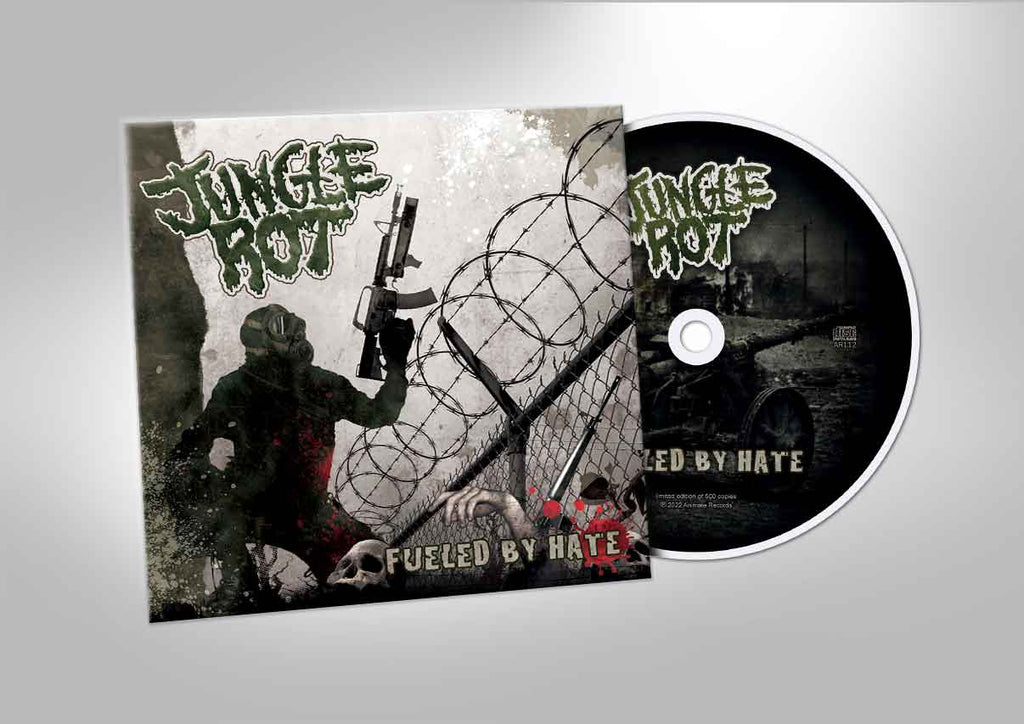 JUNGLE ROT - Fueled By Hate - DigiPak CD