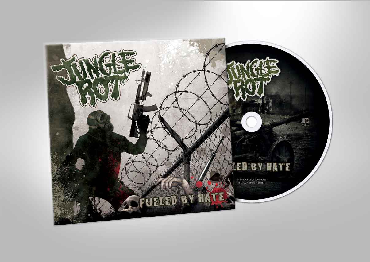 JUNGLE ROT - Fueled By Hate - DigiPak CD