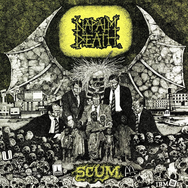 NAPALM DEATH - Scum (PHD Exclusive White Vinyl Ltd.300) LP
