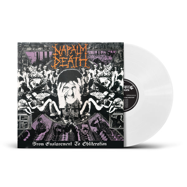 NAPALM DEATH - From Enslavement To Obliteration (PHD Exclusive White Vinyl Ltd.300) LP