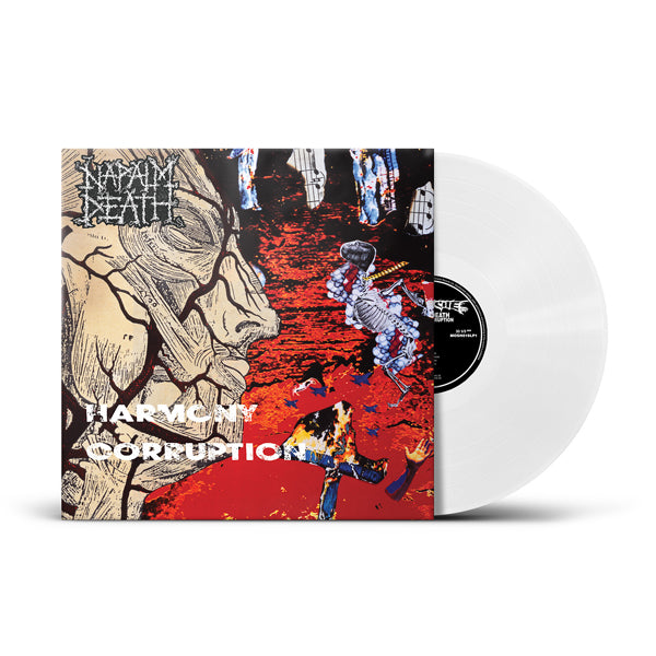 NAPALM DEATH - Harmony Corruption (PHD Exclusive White Vinyl Ltd.300) LP