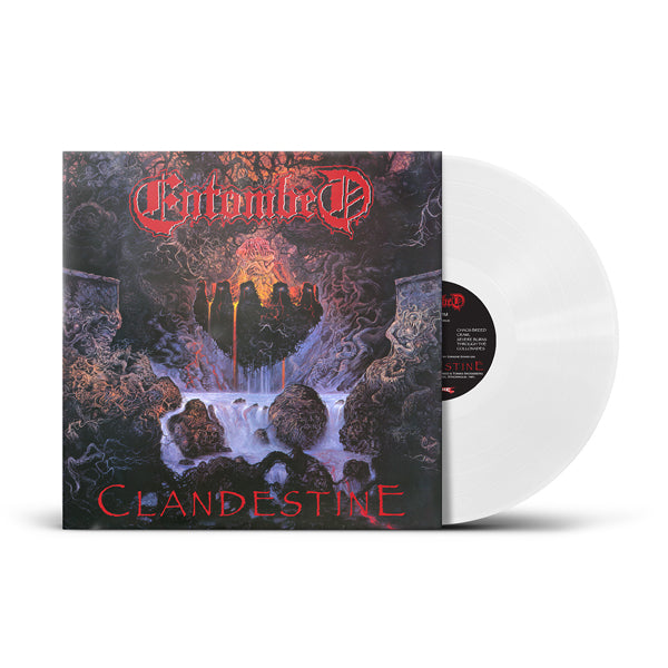 ENTOMBED - Clandestine (PHD Exclusive White Vinyl Ltd. 300) LP