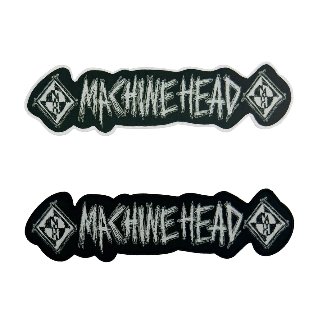MACHINE HEAD - Logo - Oversized Woven Patch