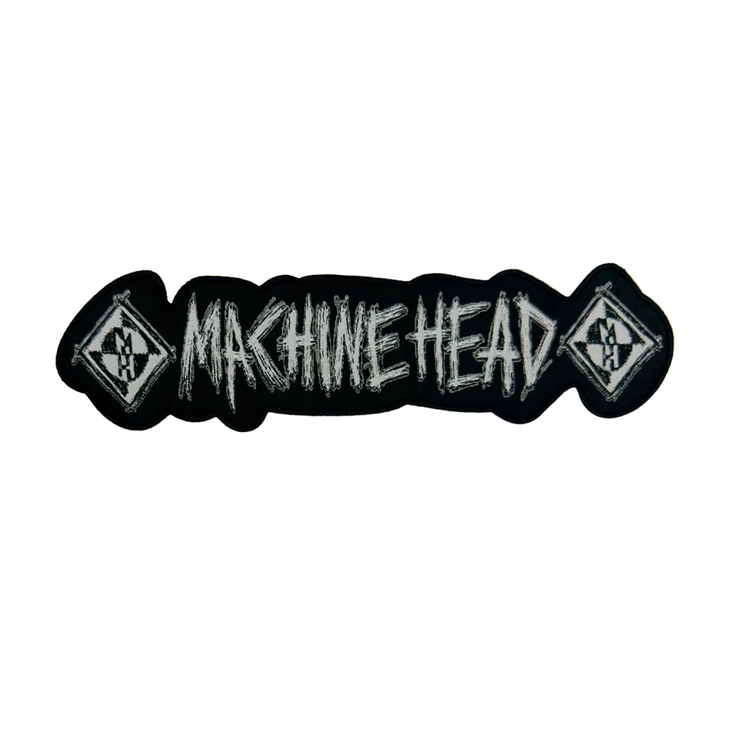MACHINE HEAD - Logo - Oversized Woven Patch