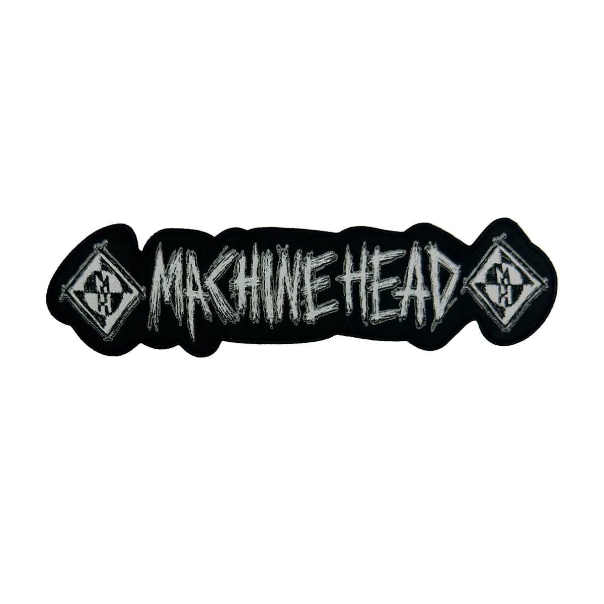 MACHINE HEAD - Logo - Oversized Woven Patch