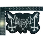 MAYHEM - Logo - Oversized Woven Patch