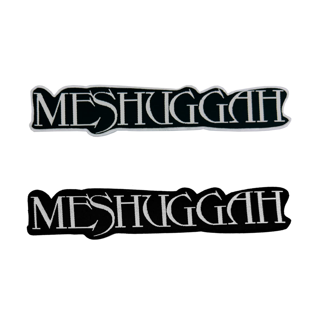 MESHUGGAH - Logo - Oversized Woven Patch