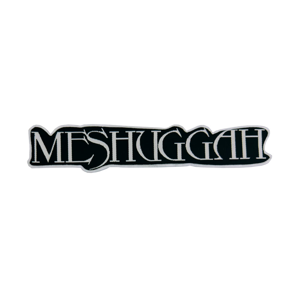 MESHUGGAH - Logo - Oversized Woven Patch