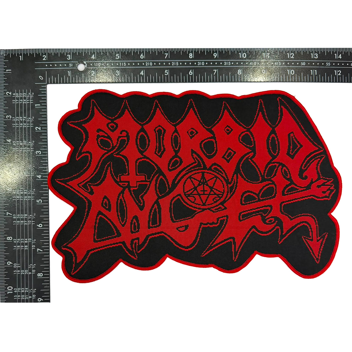 MORBID ANGEL - Logo - Oversized Woven Patch