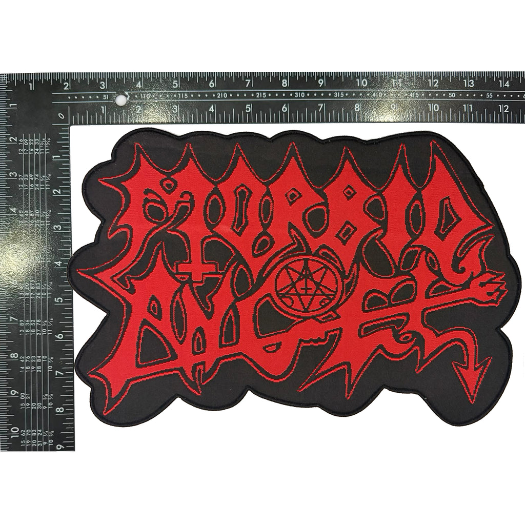 MORBID ANGEL - Logo - Oversized Woven Patch