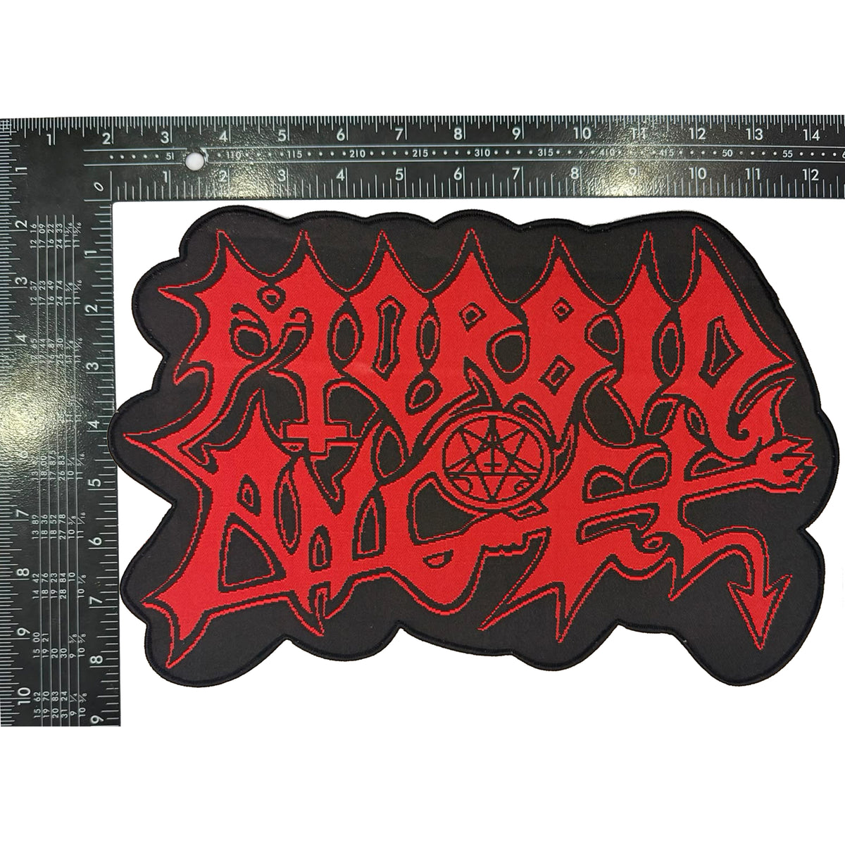 MORBID ANGEL - Logo - Oversized Woven Patch