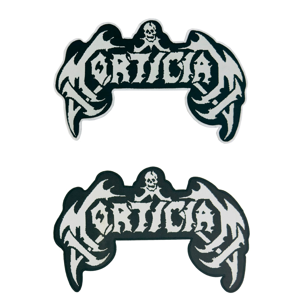 MORTICIAN - Logo - Oversized Woven Patch