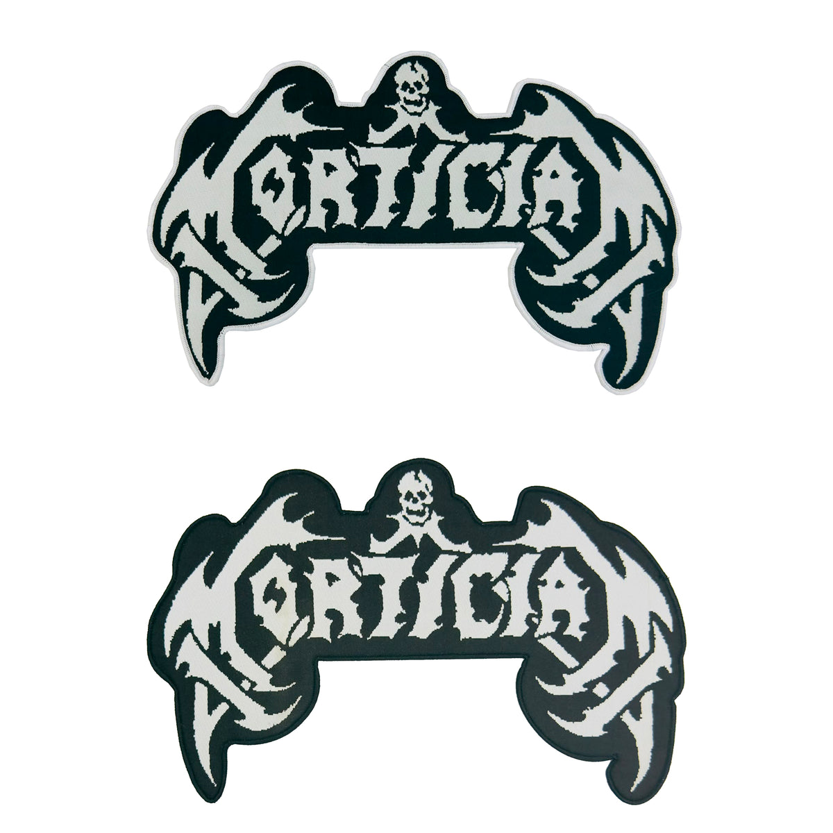 MORTICIAN - Logo - Oversized Woven Patch