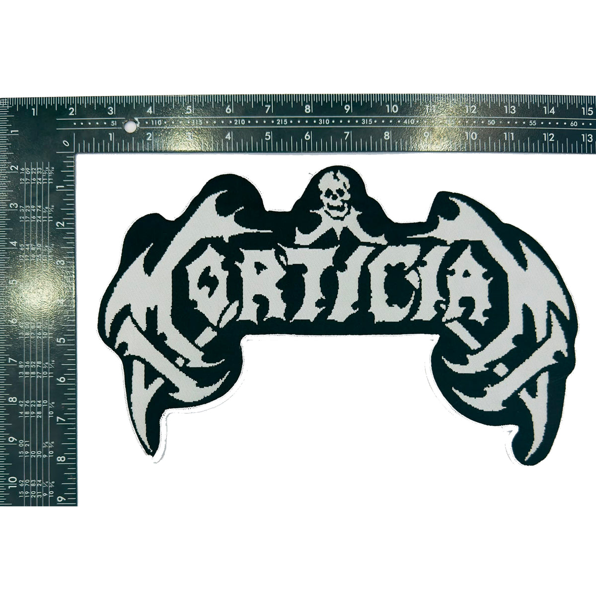 MORTICIAN - Logo - Oversized Woven Patch