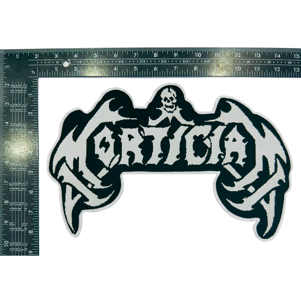 MORTICIAN - Logo - Oversized Woven Patch