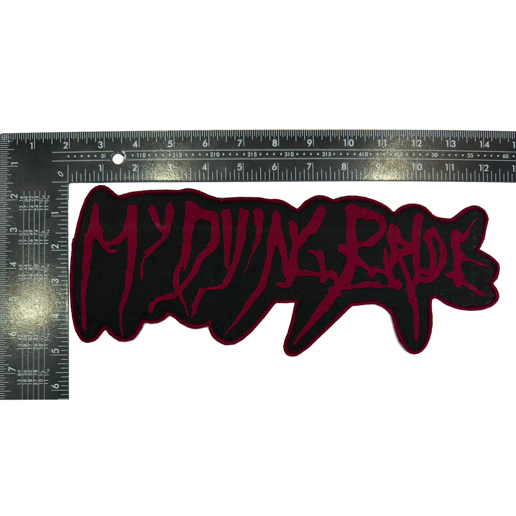 MY DYING BRIDE - Logo - Oversized Woven Patch