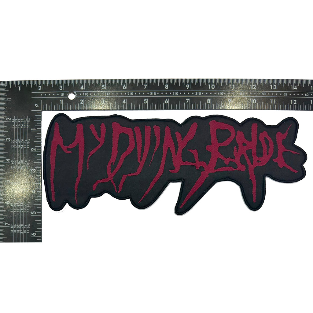 MY DYING BRIDE - Logo - Oversized Woven Patch