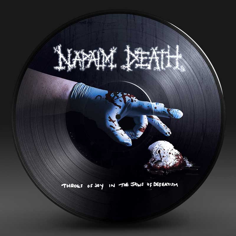 NAPALM DEATH - Throes Of Joy In The Jaws Of Defeatism (Ltd. Picture) LP