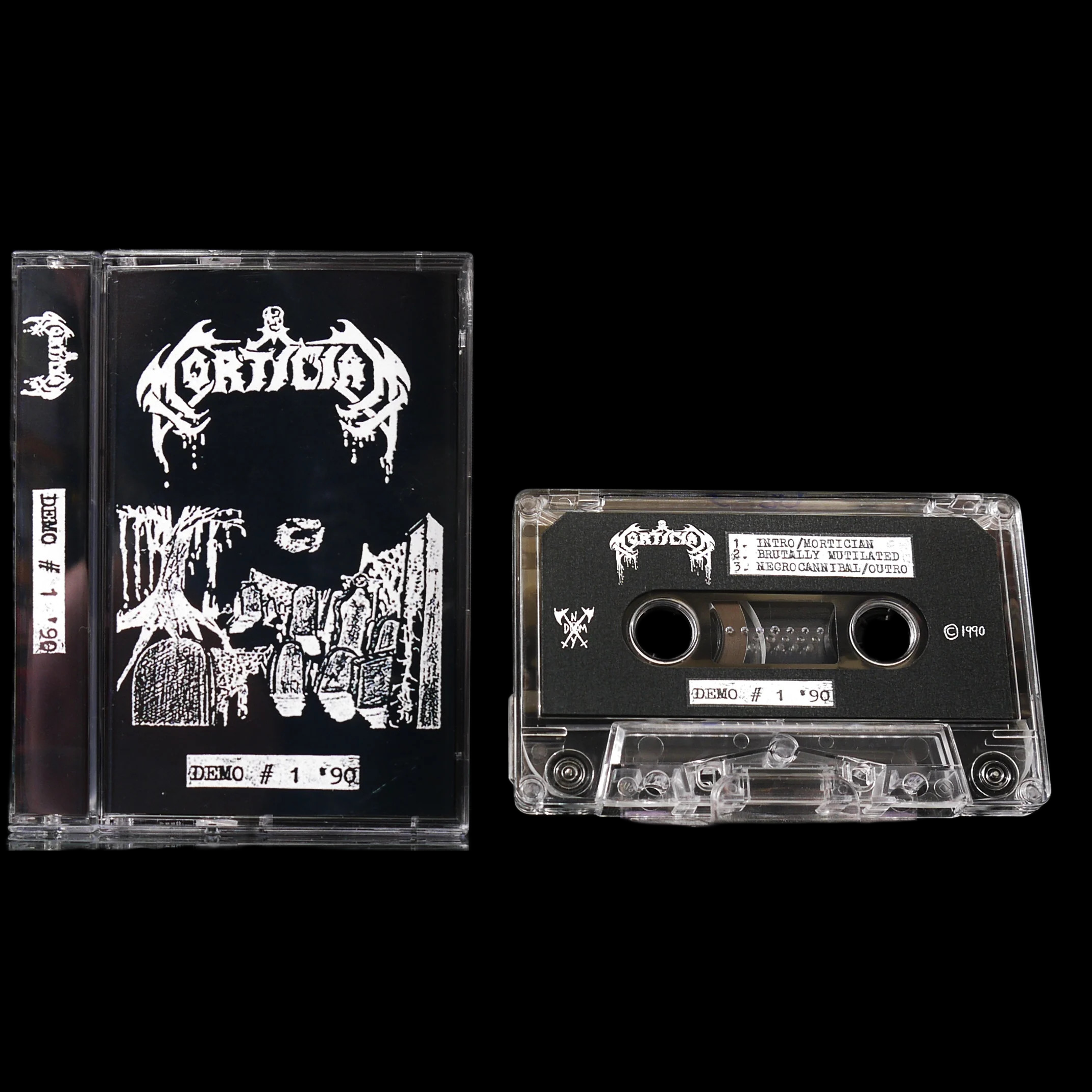 MORTICIAN - Demo #1'90 - MC Tape
