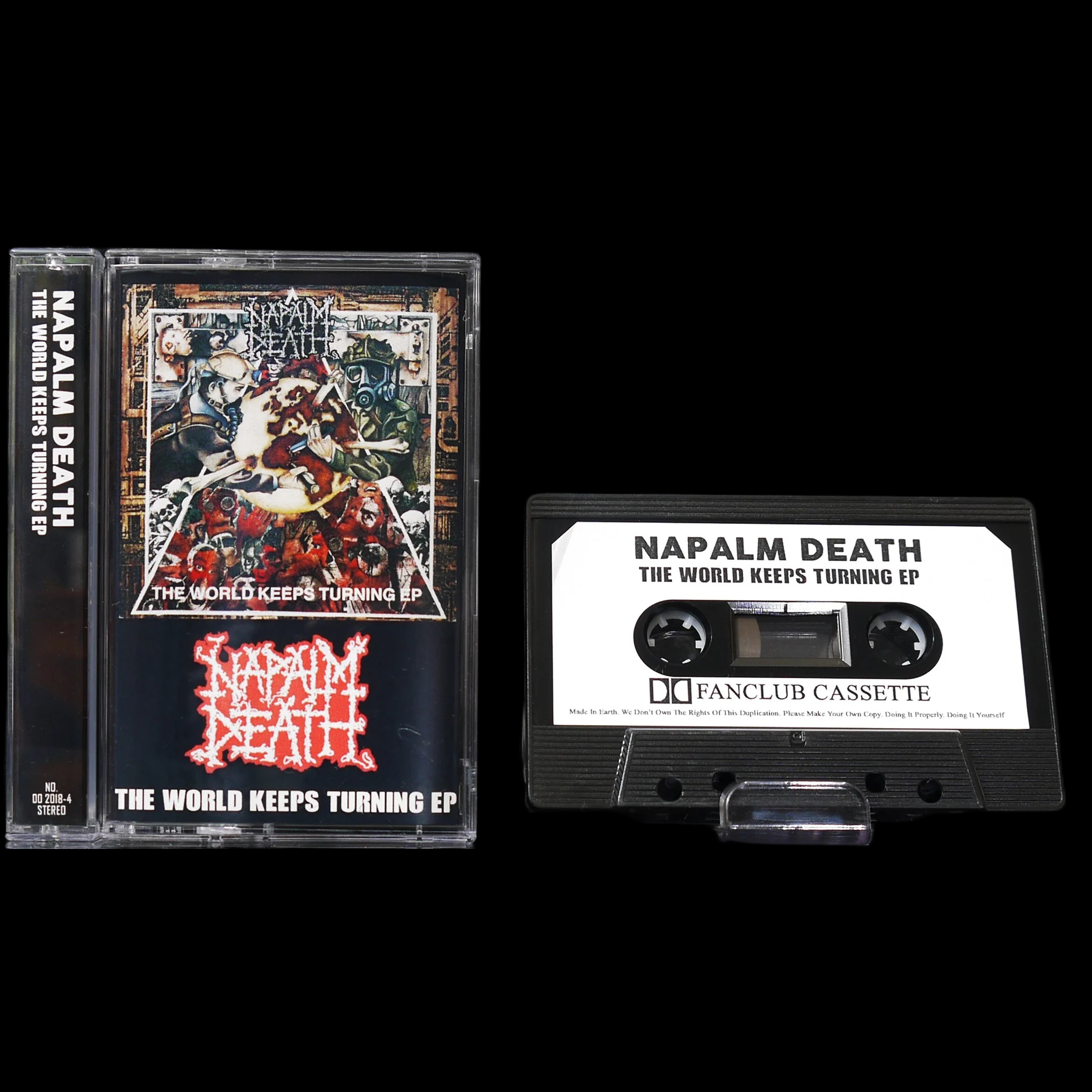 NAPALM DEATH - Mentally Murdered/Mass Appeal Madness MC Tape