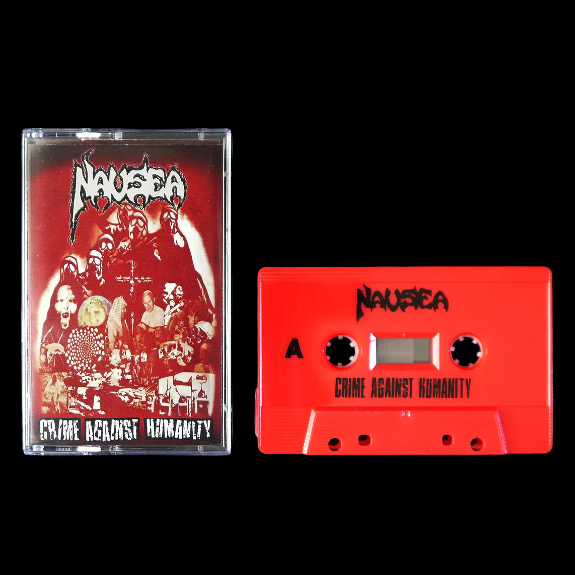 NAUSEA - Crime Against Humanity + Live Crime - MC Tape