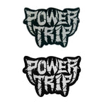 POWER TRIP - Logo - Oversized Woven Patch