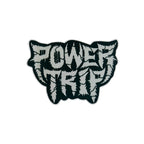 POWER TRIP - Logo - Oversized Woven Patch