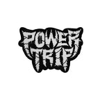 POWER TRIP - Logo - Oversized Woven Patch