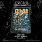 BENIGHTED - Le Vice des Entrailles + The Scars of Ekbom - Wall Flag / Textile Poster BUNDLE