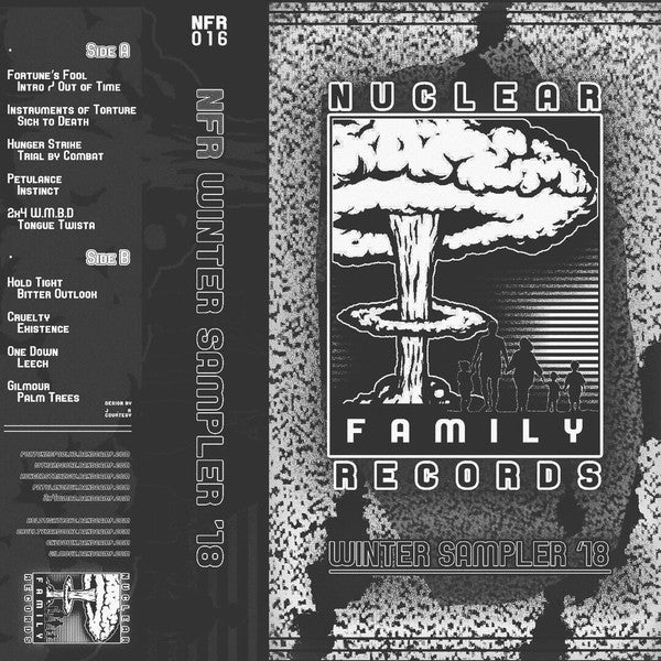 VA – Nuclear Family Records Winter Sampler '18 - MC Tape