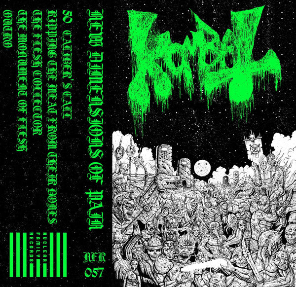 KOMBAT - New Dimensions Of Pain - MC Tape
