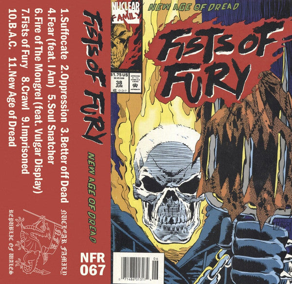FISTS OF FURY - New Age Of Dread - MC Tape (Grey)