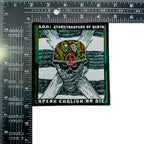 S.O.D.: Stormtroopers Of Death - Speak English Or Die - Woven Patch