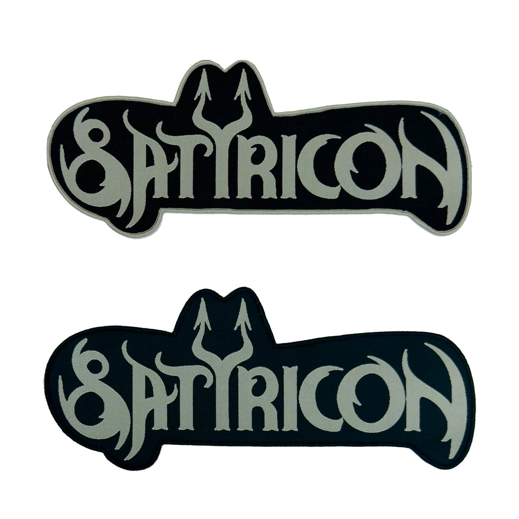 SATYRICON - Logo - Oversized Woven Patch