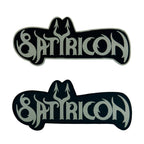 SATYRICON - Logo - Oversized Woven Patch