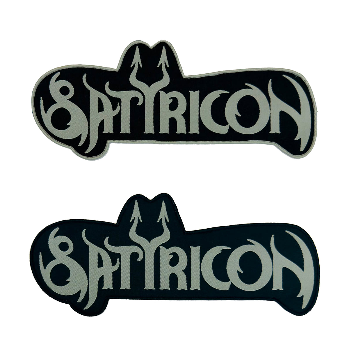 SATYRICON - Logo - Oversized Woven Patch
