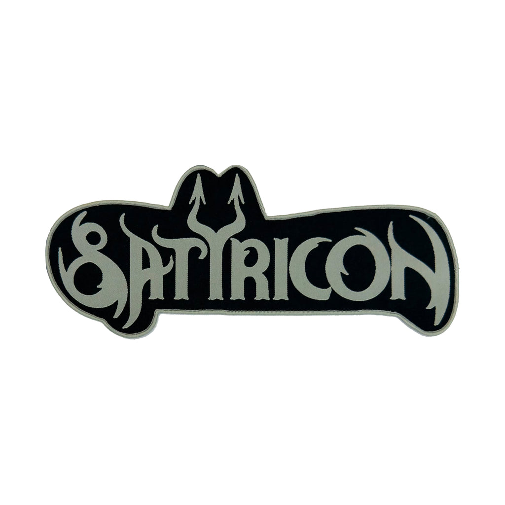 SATYRICON - Logo - Oversized Woven Patch