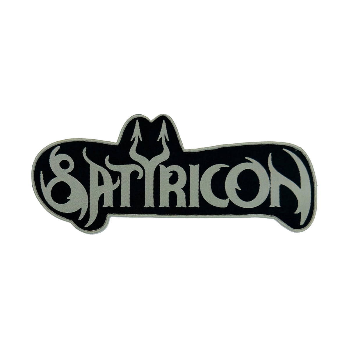SATYRICON - Logo - Oversized Woven Patch